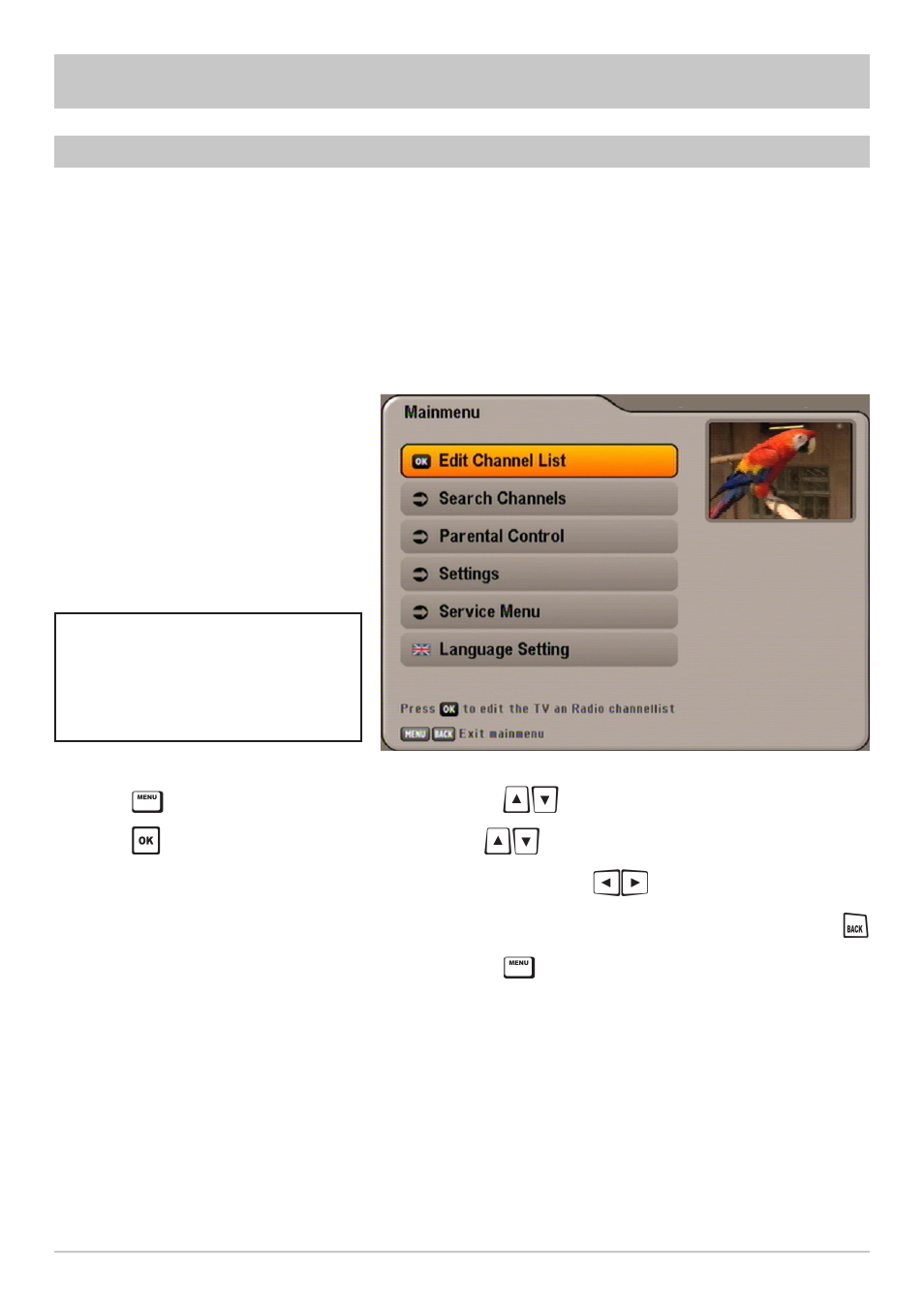 Operating instructions | Kathrein UFS 640si User Manual | Page 29 / 80