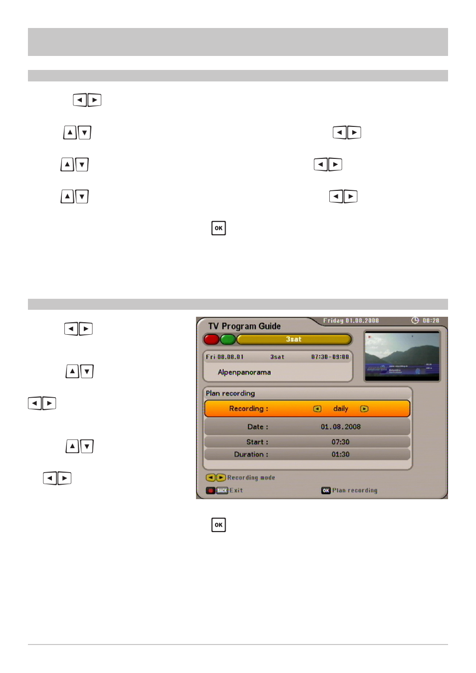 Epg - electronic programme guide | Kathrein UFS 640si User Manual | Page 40 / 80