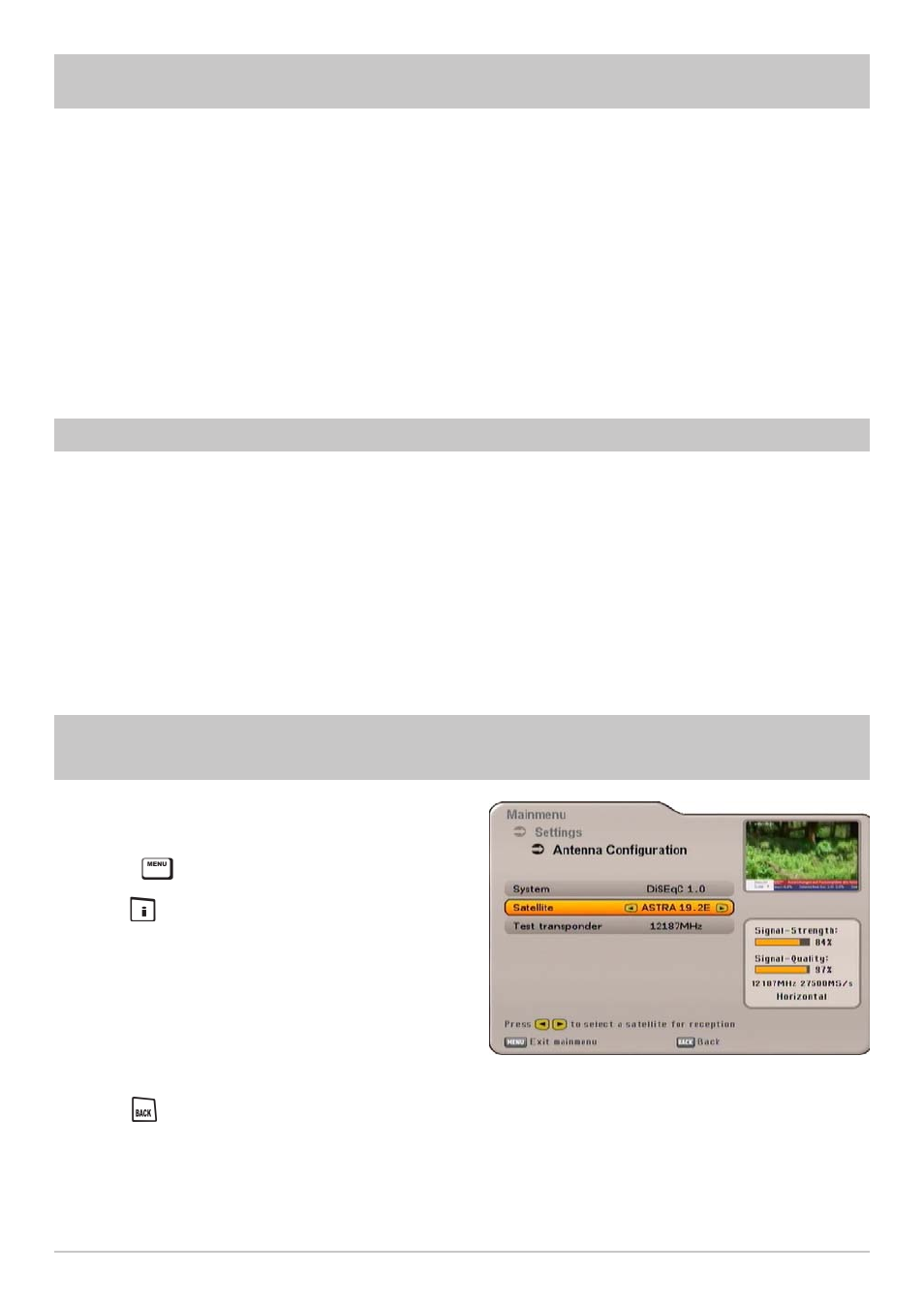 Receiver features / delivery scope | Kathrein UFS 640si User Manual | Page 7 / 80