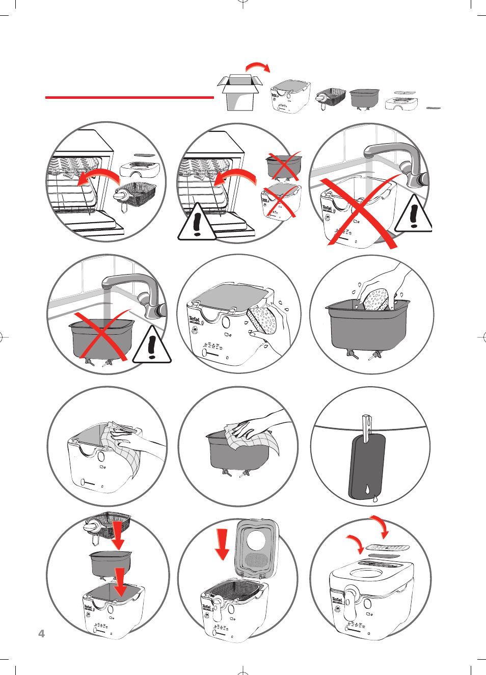 Tefal FR4021 User Manual | Page 4 / 47