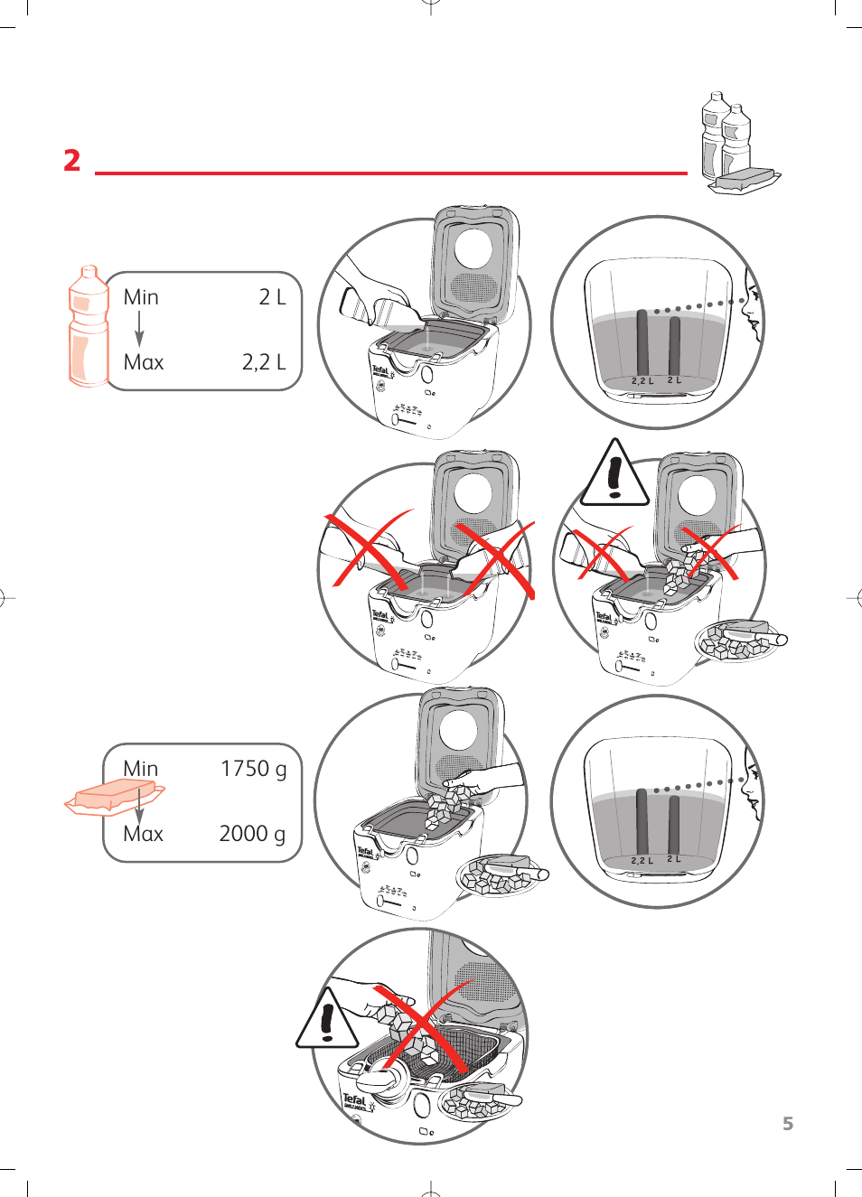 Tefal FR4021 User Manual | Page 5 / 47