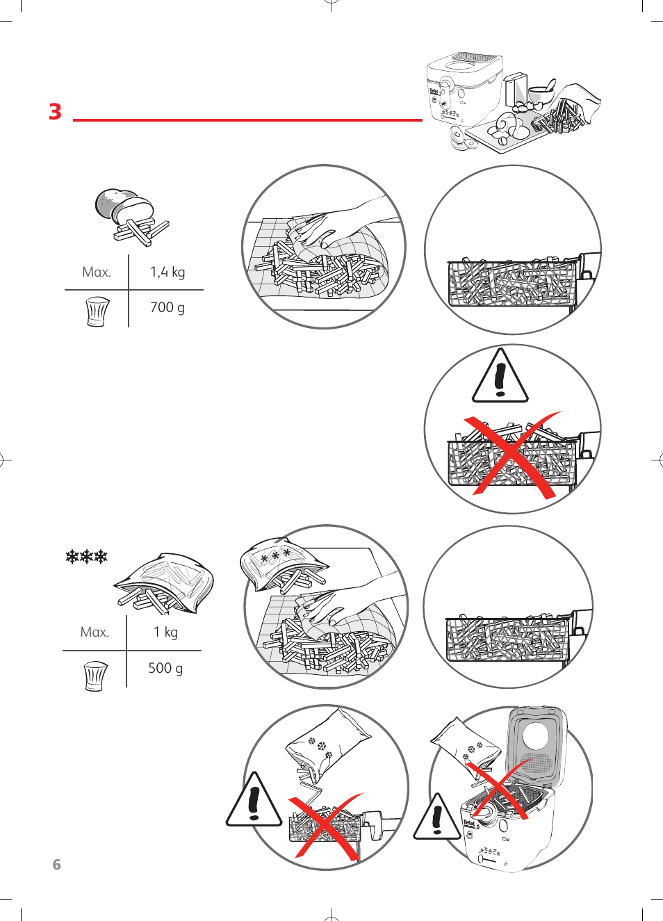 Tefal FR4021 User Manual | Page 6 / 47