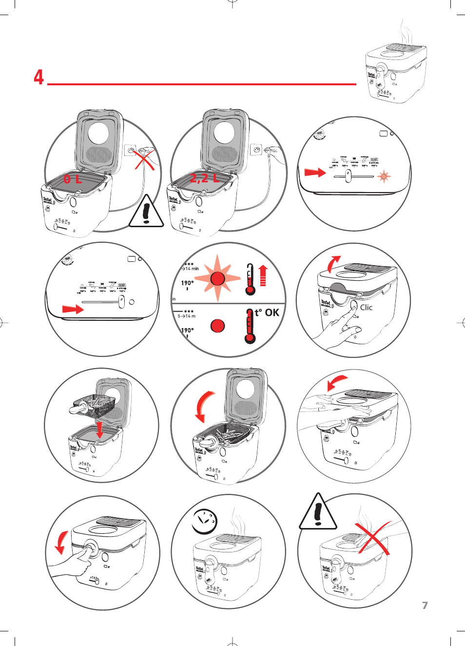 Tefal FR4021 User Manual | Page 7 / 47