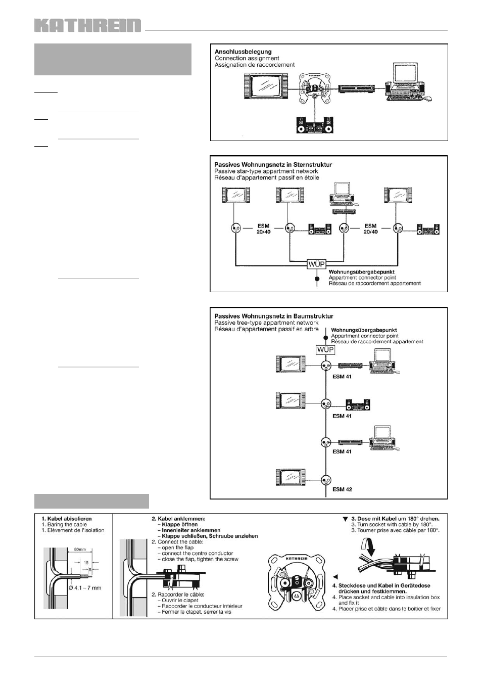 Kathrein ESM 20 User Manual | Page 2 / 2