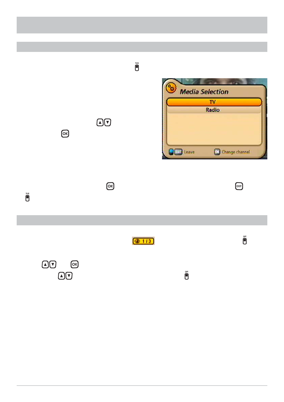 On-screen displays (osd) | Kathrein UFS 902 User Manual | Page 33 / 88