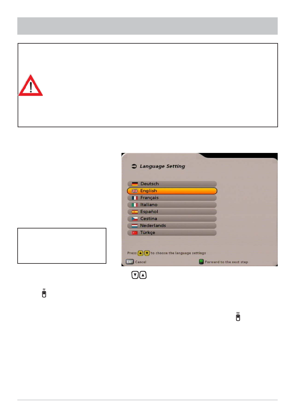 First installation, First installation: general | Kathrein UFS 700sw User Manual | Page 13 / 88
