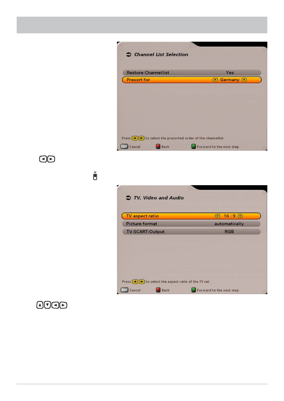 First installation: general | Kathrein UFS 700sw User Manual | Page 14 / 88