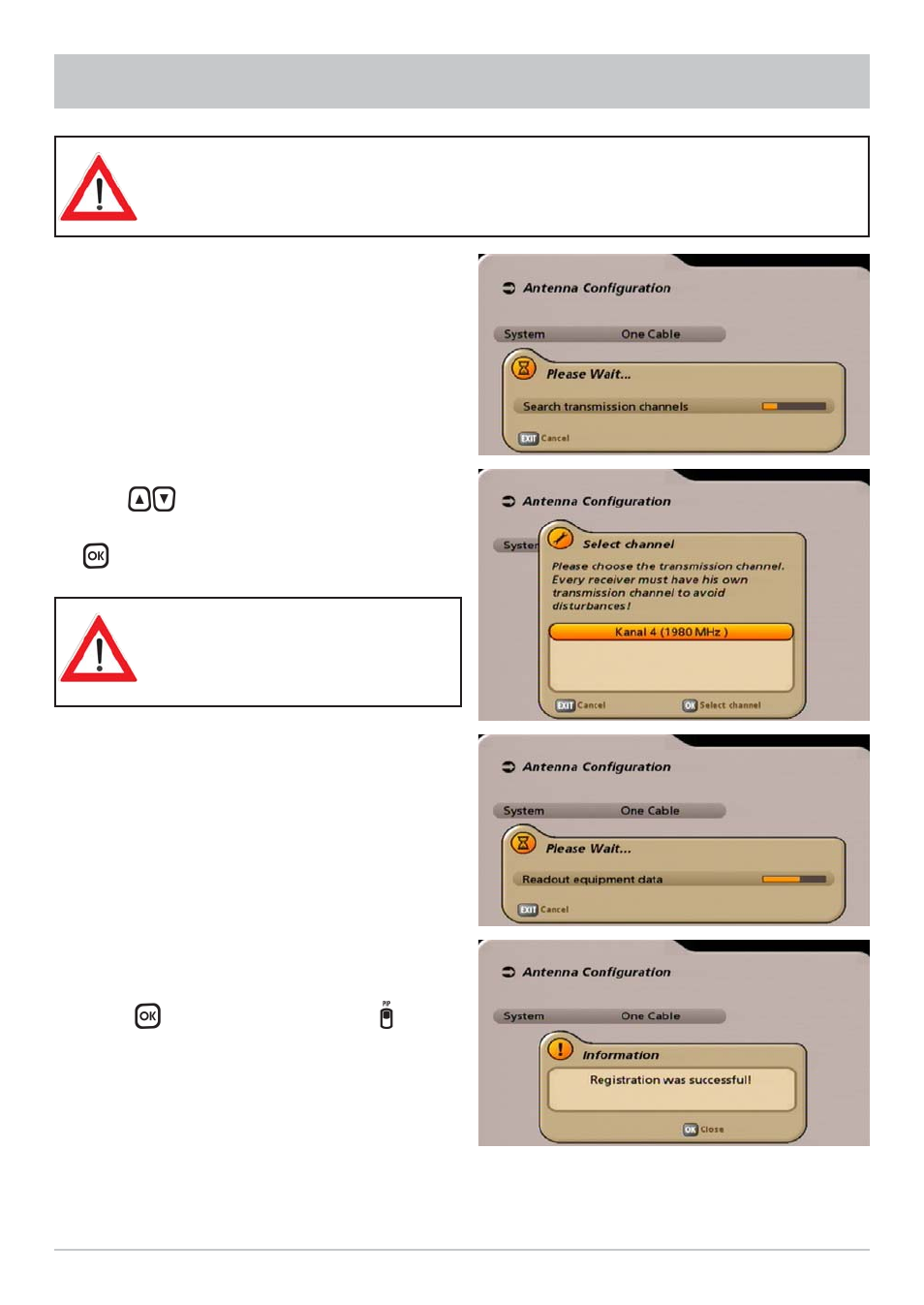 Kathrein UFS 700sw User Manual | Page 22 / 88