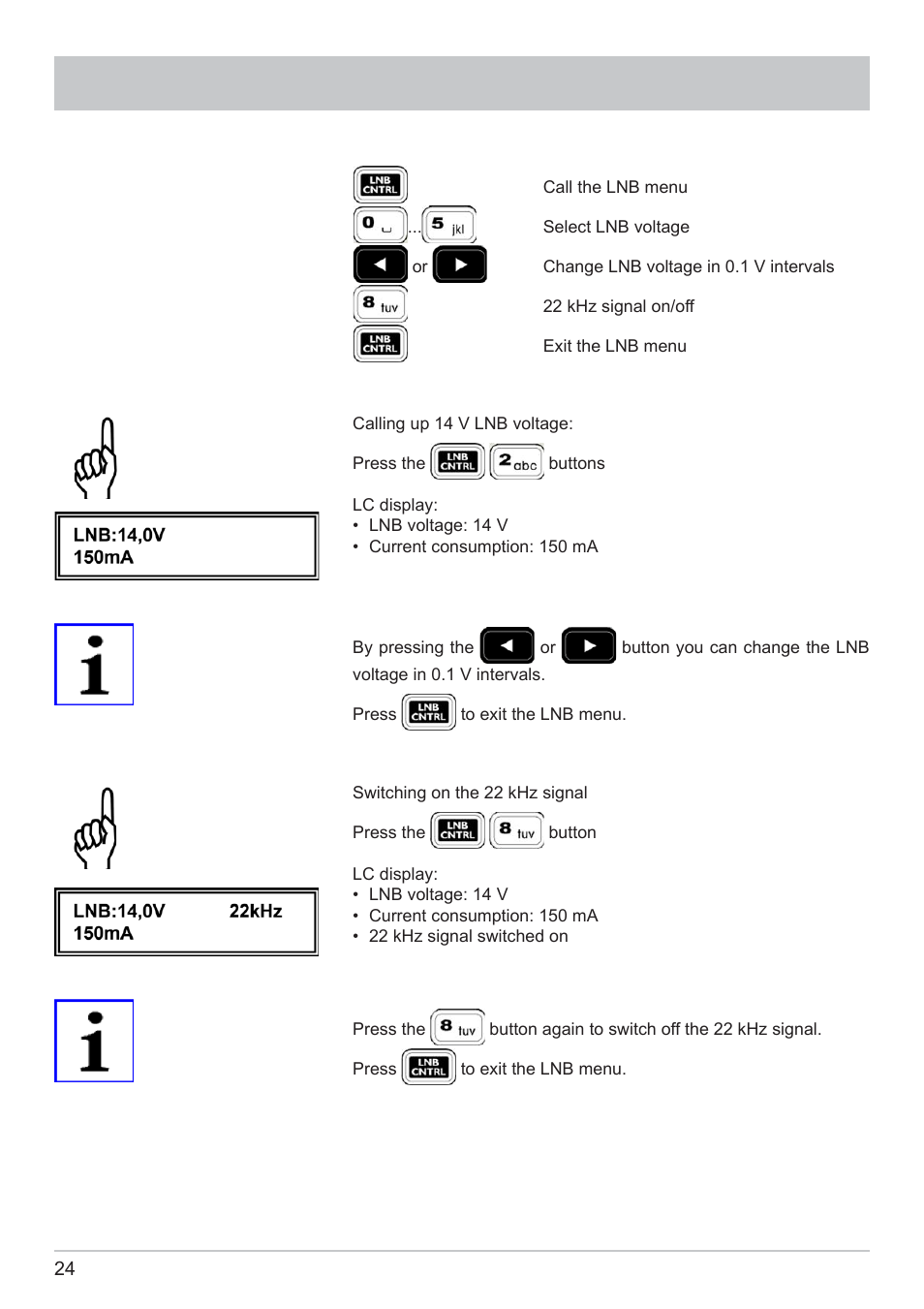 Kathrein MSK 125 User Manual | Page 24 / 80