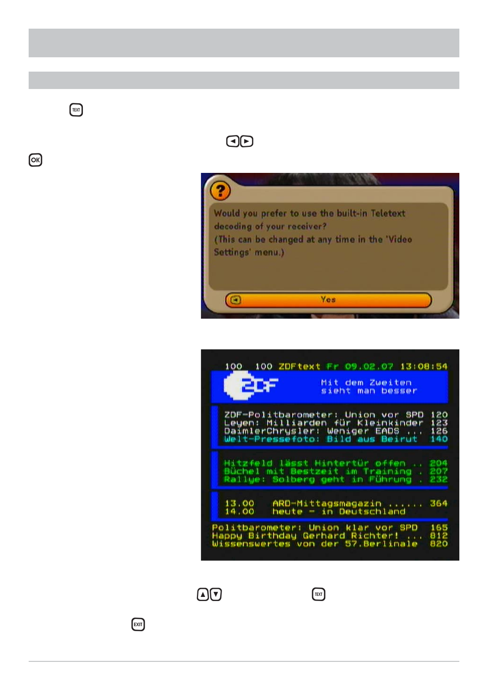 Operation | Kathrein UFC 762si User Manual | Page 18 / 52