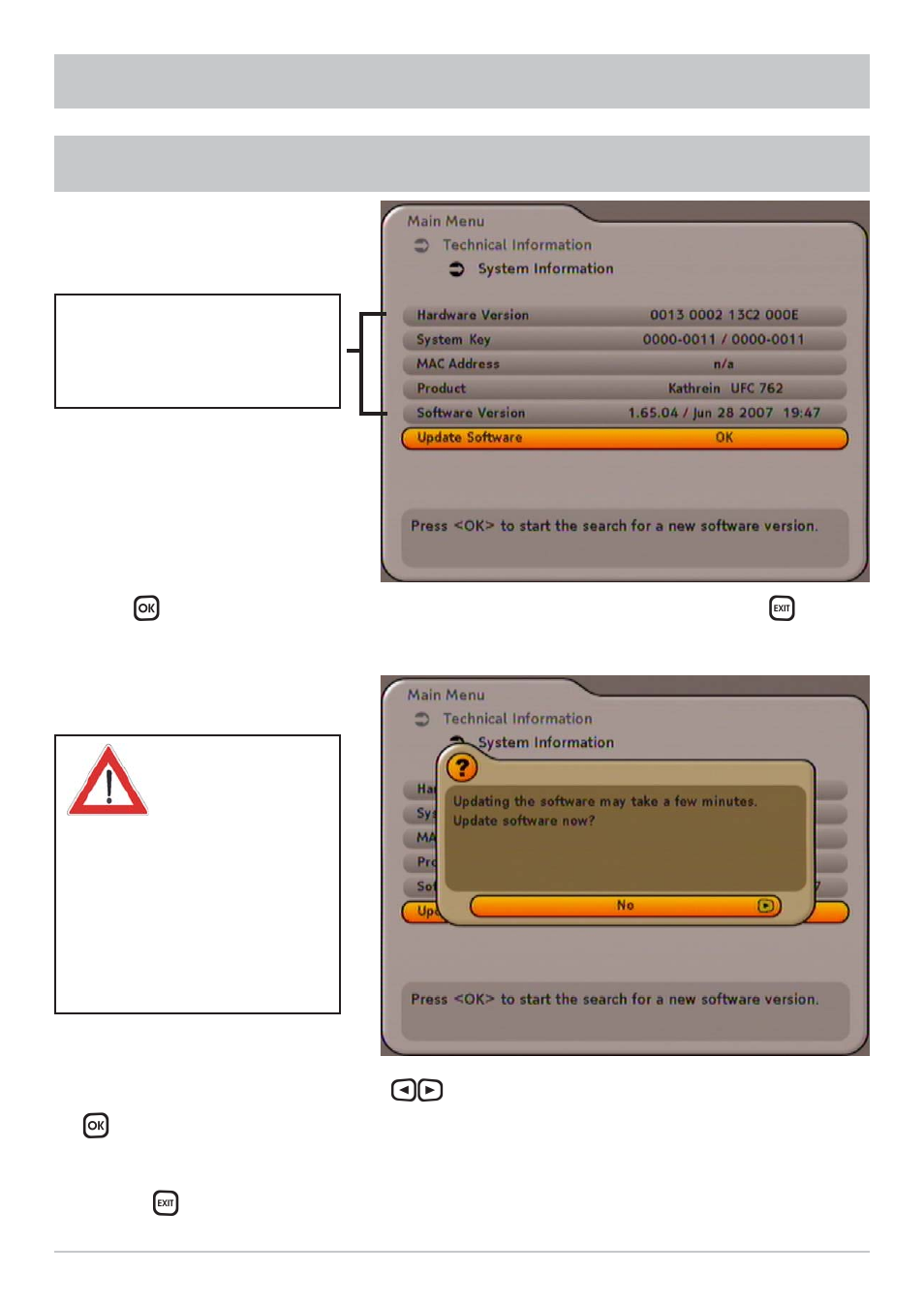 Technical information | Kathrein UFC 762si User Manual | Page 39 / 52