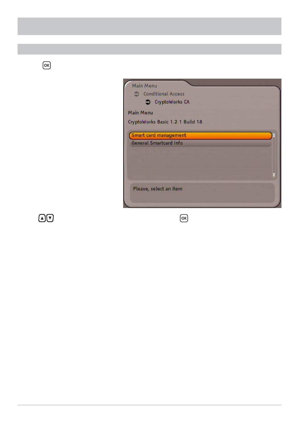 Conditional access | Kathrein UFC 762si User Manual | Page 44 / 52