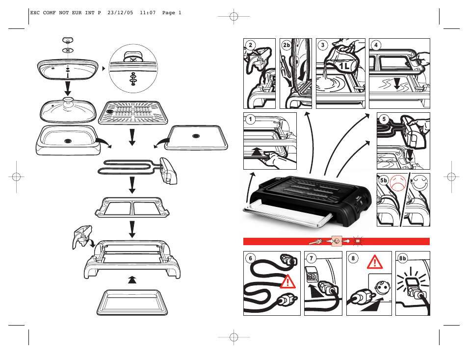 Tefal TG5330 User Manual | 15 pages