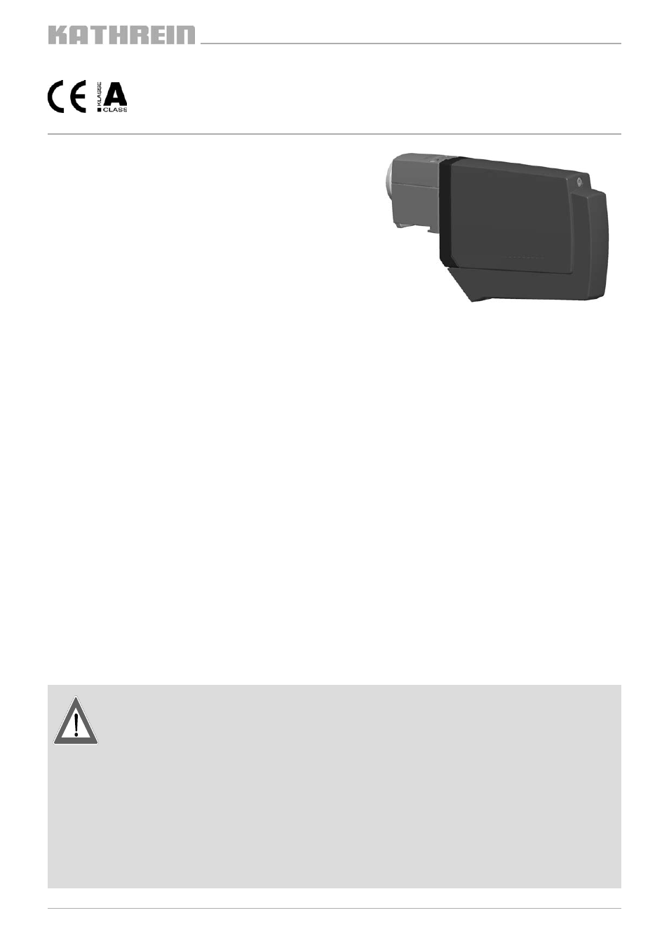 Kathrein UAS 572 User Manual | 8 pages