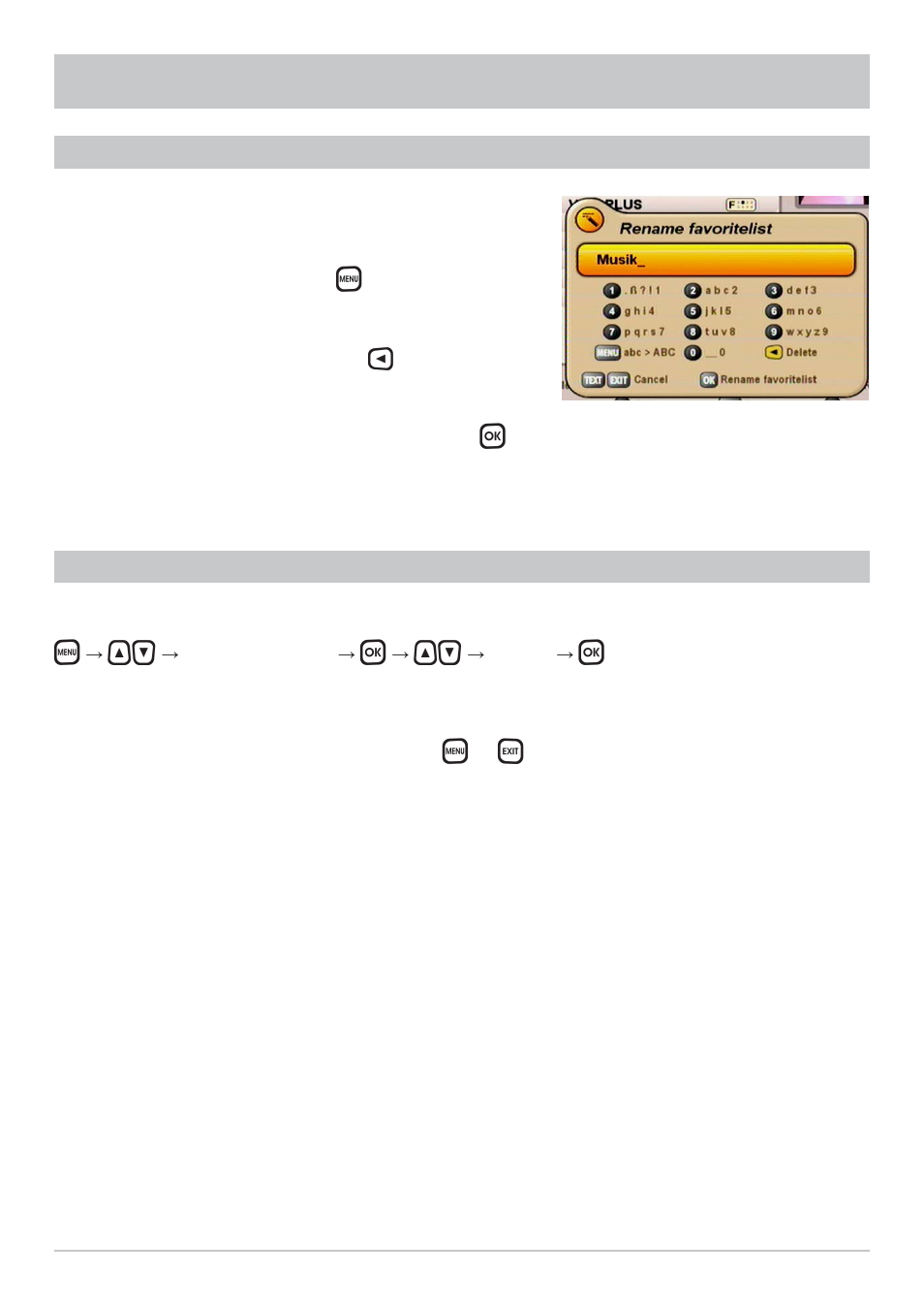 Operating instructions | Kathrein UFS 712sw User Manual | Page 22 / 72
