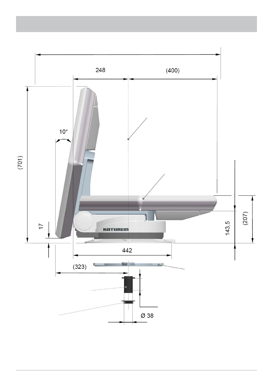 Technical data | Kathrein MobiSet 2 Digital CAP 600 User Manual | Page 33 / 60