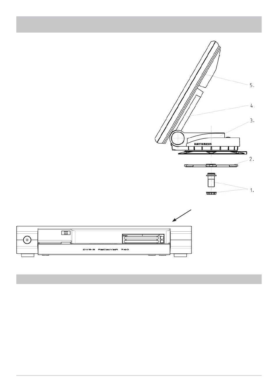 Mobiset 2 cap 600 components/scope of delivery, Product package | Kathrein MobiSet 2 Digital CAP 600 User Manual | Page 4 / 60