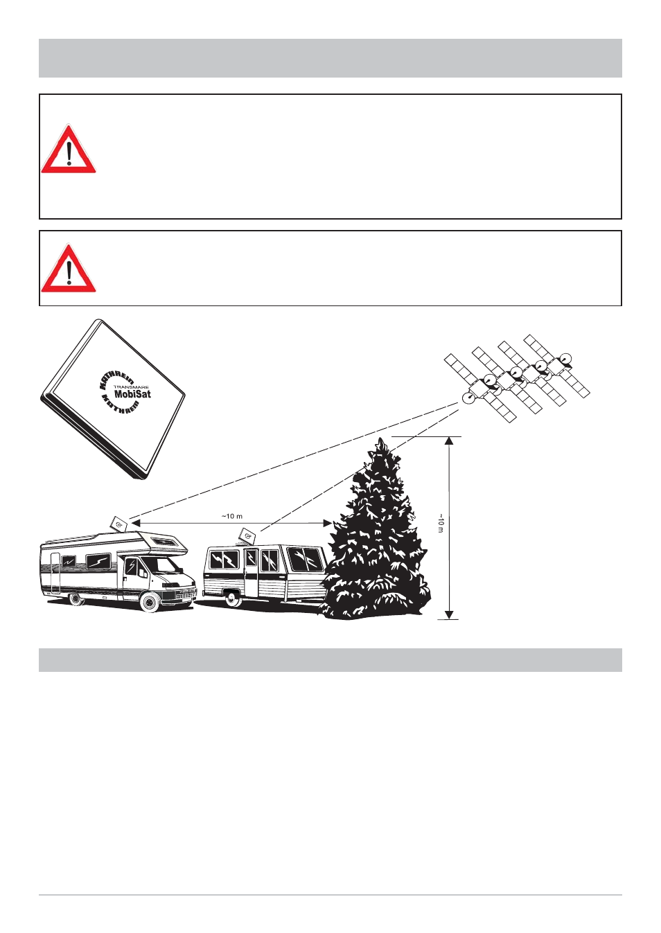 Important information for cap 600 before setup, Remote control | Kathrein MobiSet 2 Digital CAP 600 User Manual | Page 43 / 60