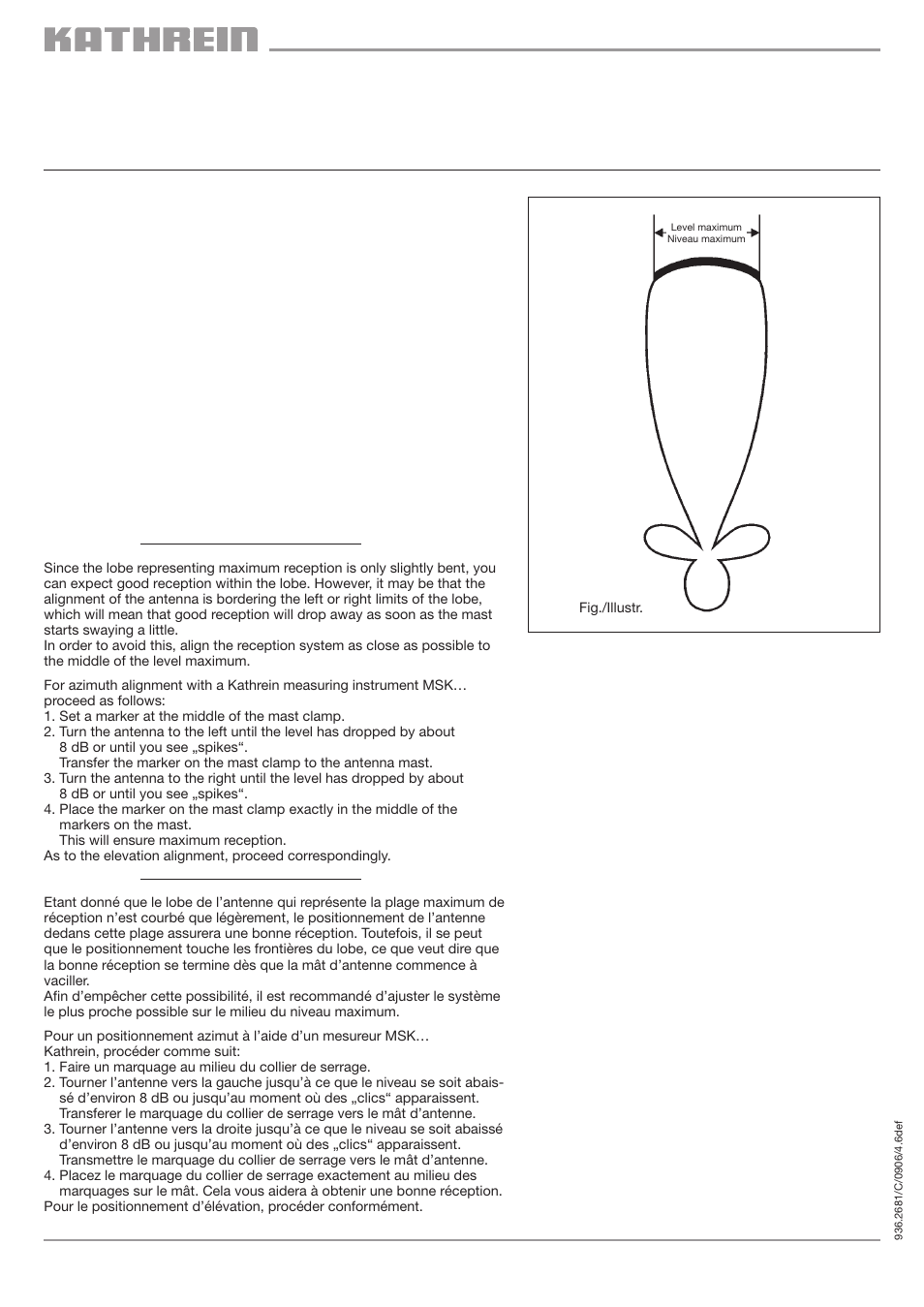 Kathrein UNIVERSAL FEED SYSTEMS UAS 177 User Manual | Page 4 / 6