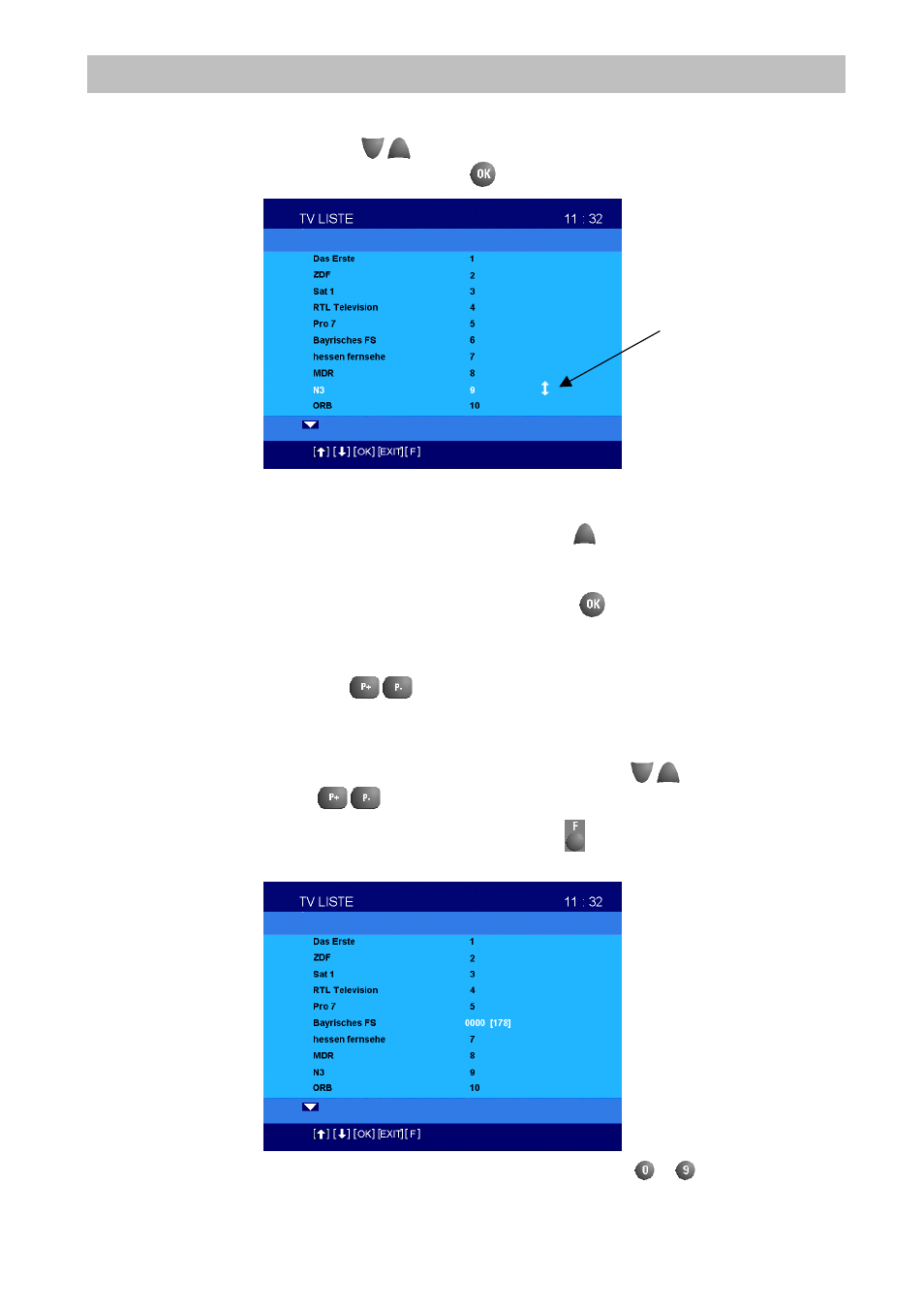 Electronic programme guide and applications | Kathrein UFD 510 User Manual | Page 18 / 50