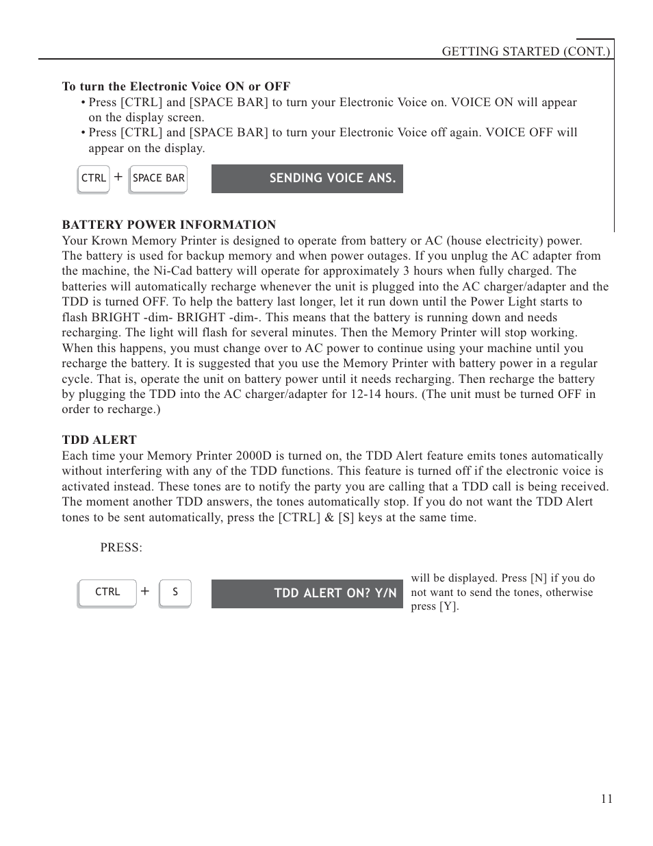 Krown Manufacturing 2000DLD User Manual | Page 13 / 43