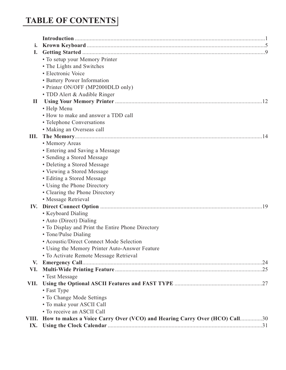 Krown Manufacturing 2000DLD User Manual | Page 5 / 43