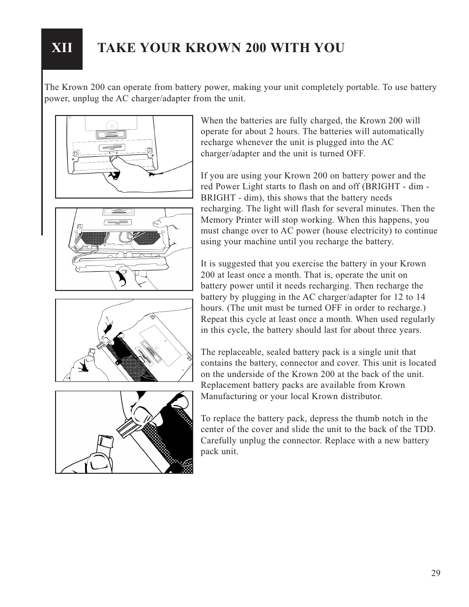 Take your krown 200 with you | Krown Manufacturing 200 User Manual | Page 31 / 37