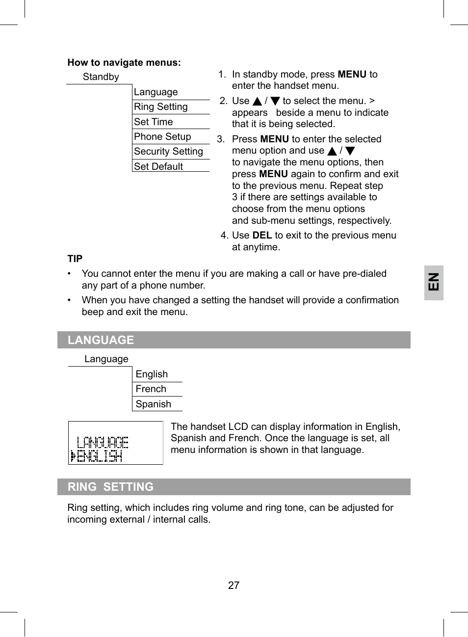 Krown Manufacturing KR2812 User Manual | Page 27 / 40