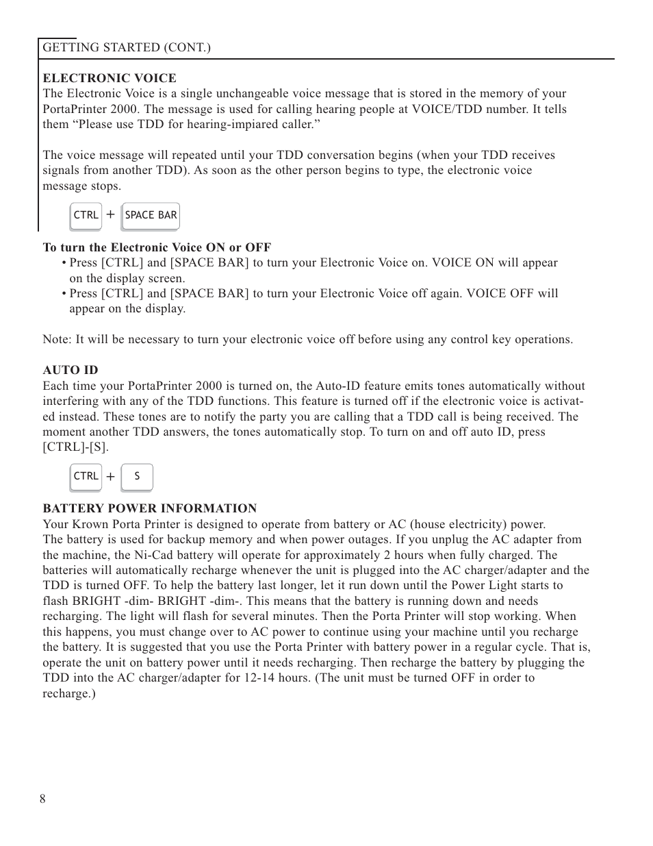 Krown Manufacturing 2000 User Manual | Page 10 / 29