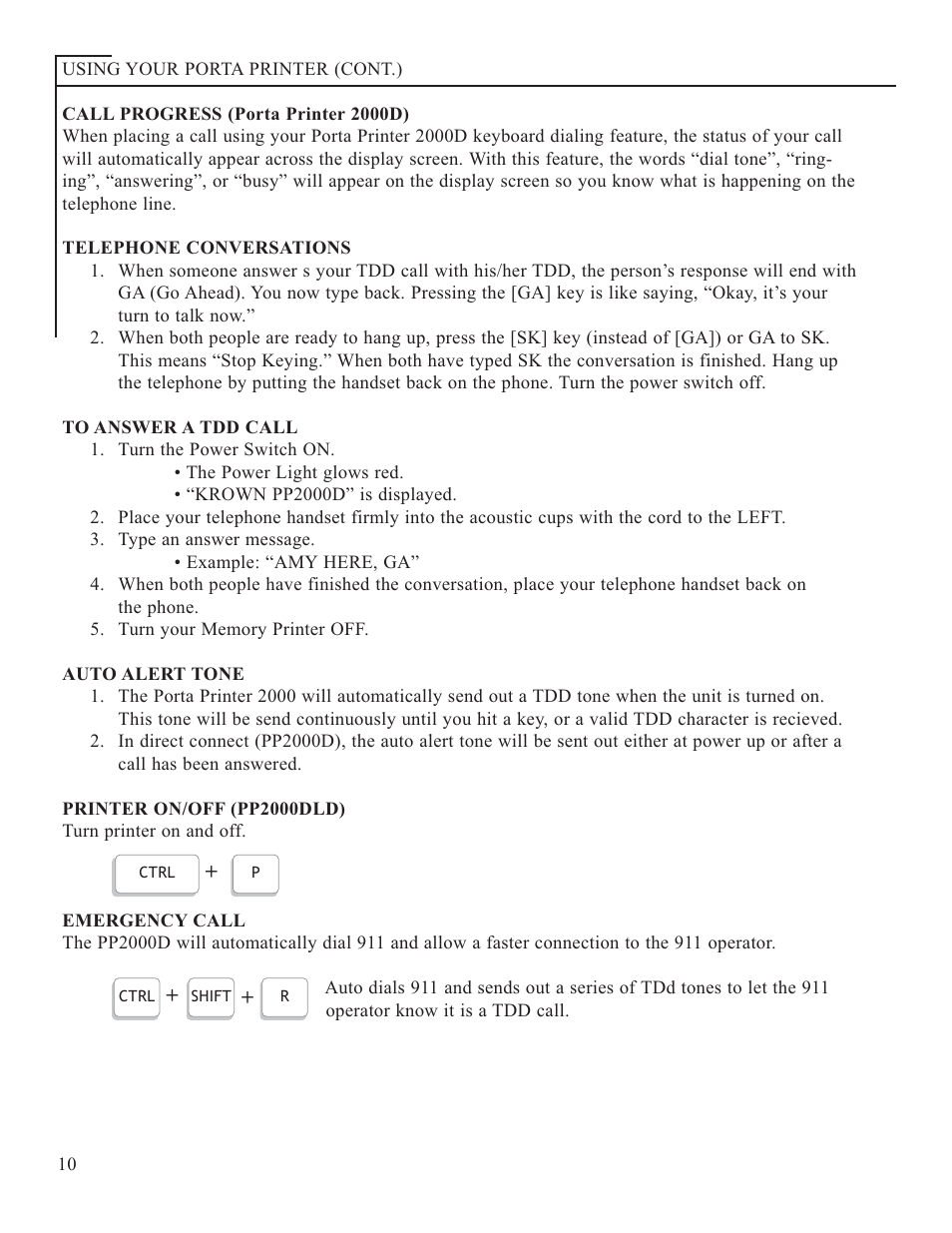 Krown Manufacturing 2000 User Manual | Page 12 / 29