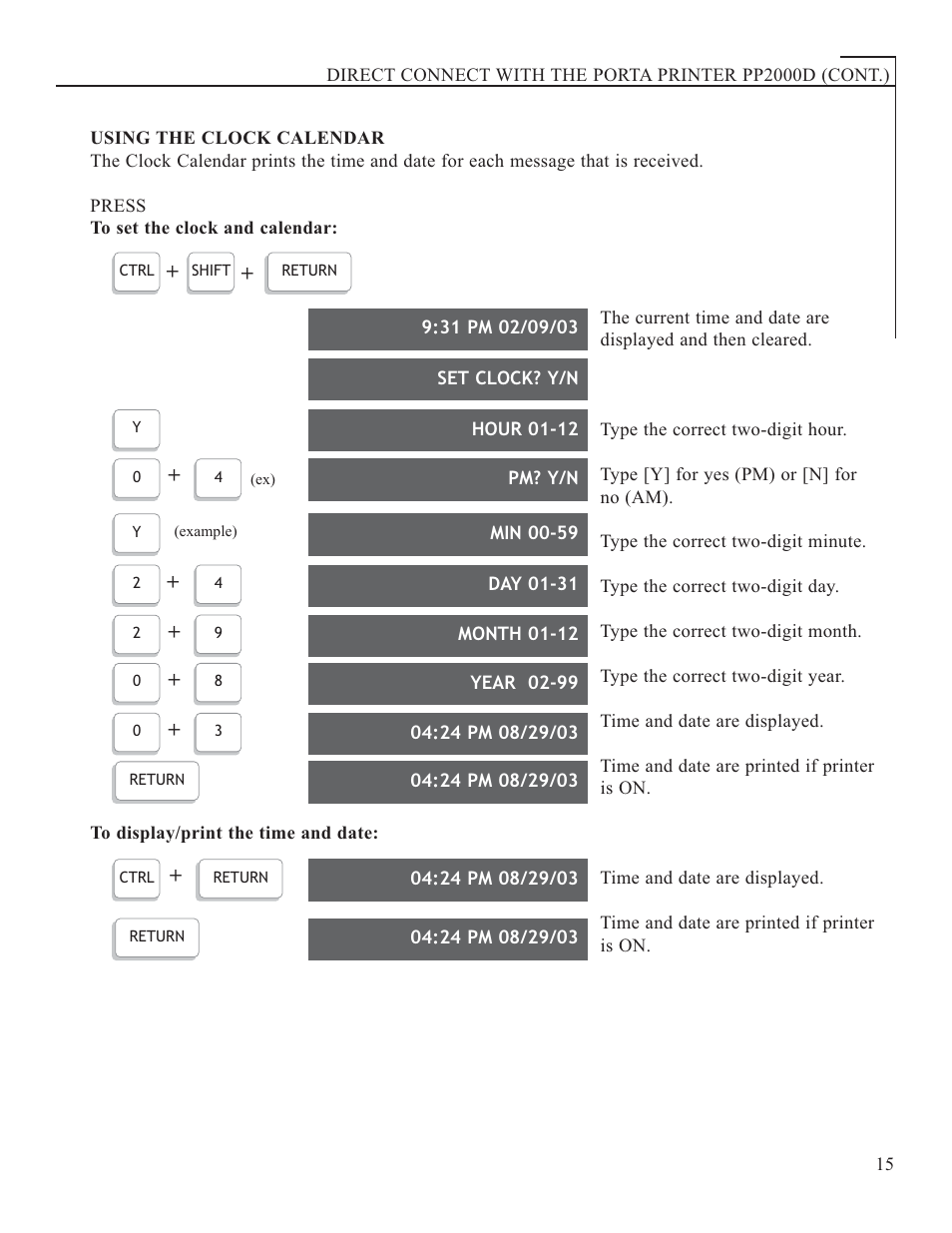Krown Manufacturing 2000 User Manual | Page 17 / 29