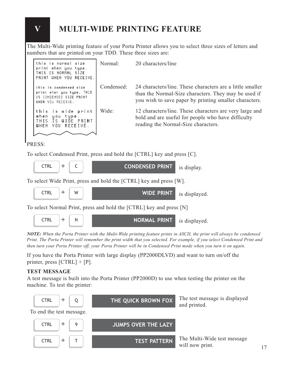 Multi-wide printing feature | Krown Manufacturing 2000 User Manual | Page 19 / 29