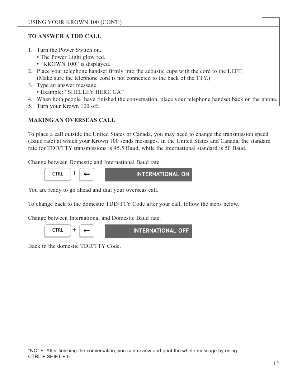Krown Manufacturing Model Krown 100 User Manual | Page 15 / 44