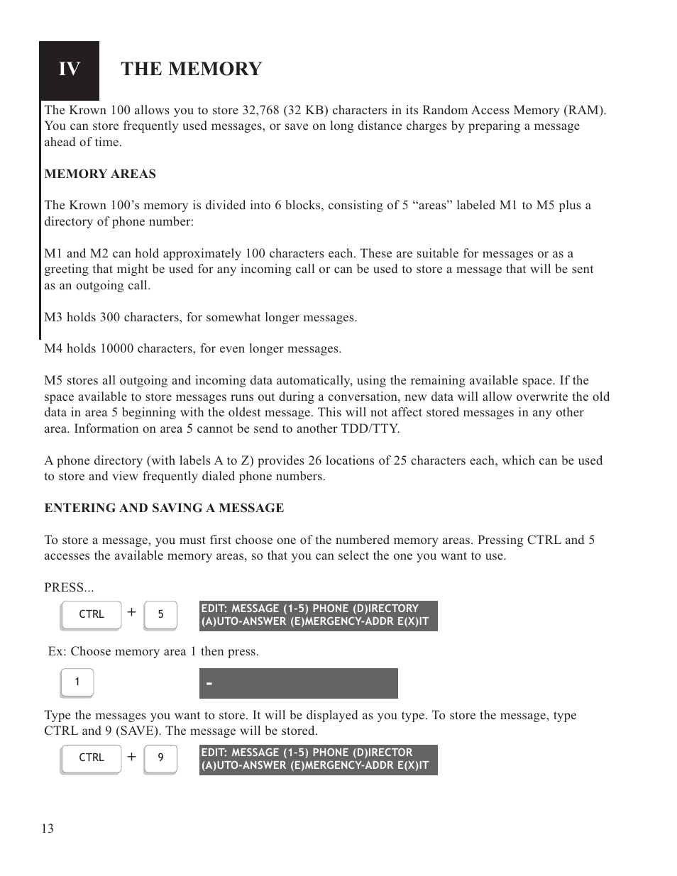 Krown Manufacturing Model Krown 100 User Manual | Page 16 / 44