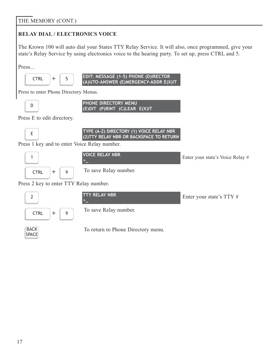 Krown Manufacturing Model Krown 100 User Manual | Page 20 / 44