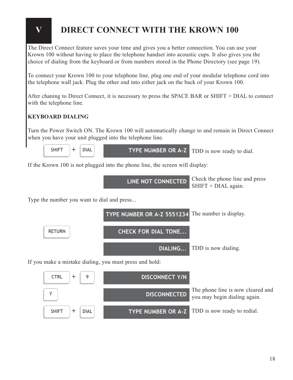 Direct connect with the krown 100 | Krown Manufacturing Model Krown 100 User Manual | Page 21 / 44