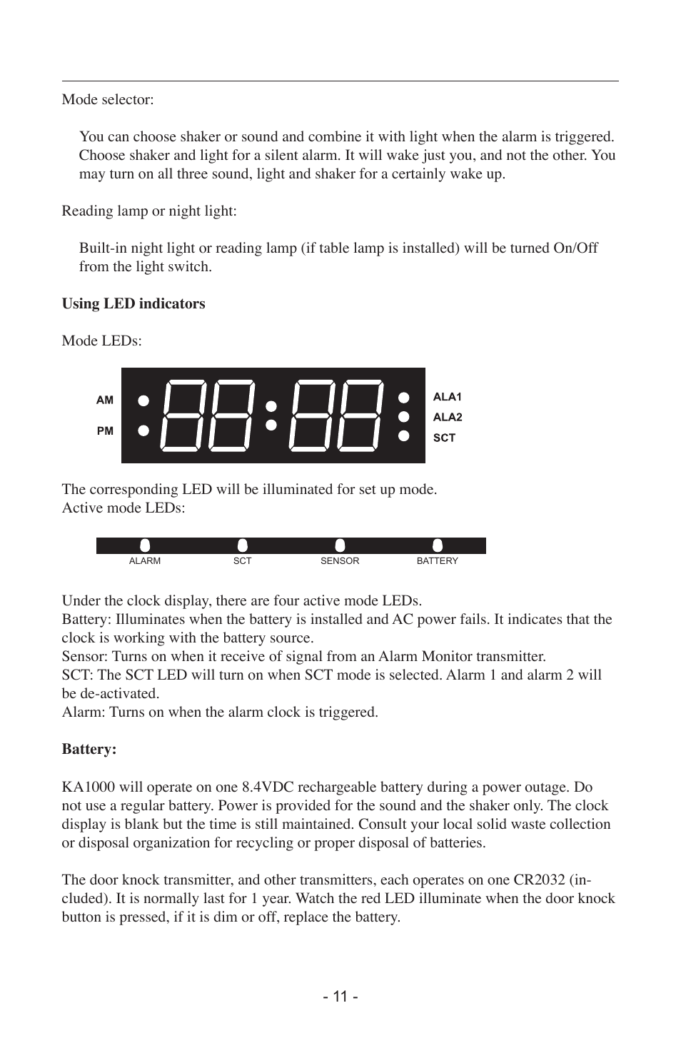 Krown Manufacturing KA1000 User Manual | Page 11 / 20