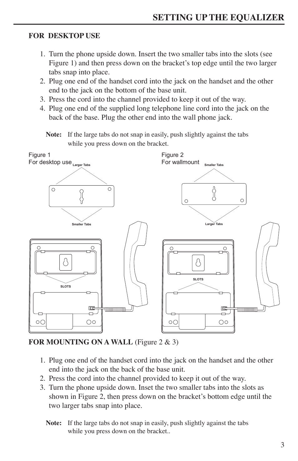 Setting up the equalizer | Krown Manufacturing K-EQ40 User Manual | Page 5 / 12