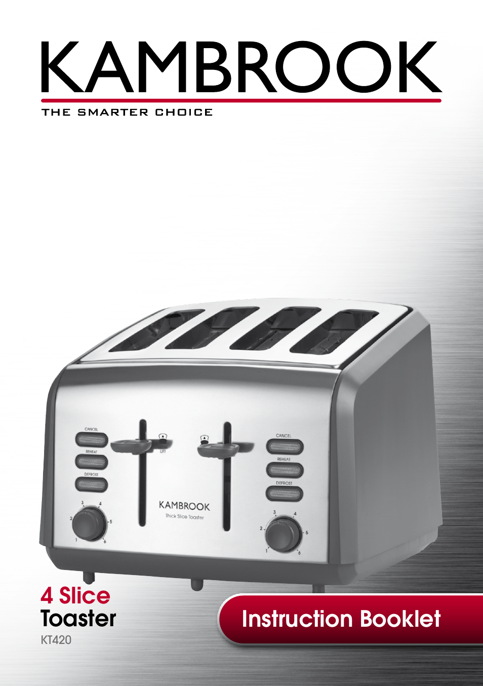 Kambrook KT420 User Manual | 12 pages