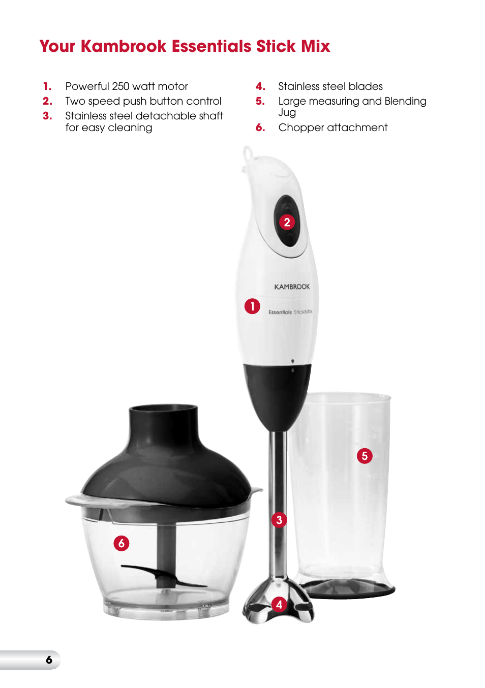 Your kambrook essentials stick mix | Kambrook Stick Mix KSB7 User Manual | Page 7 / 20