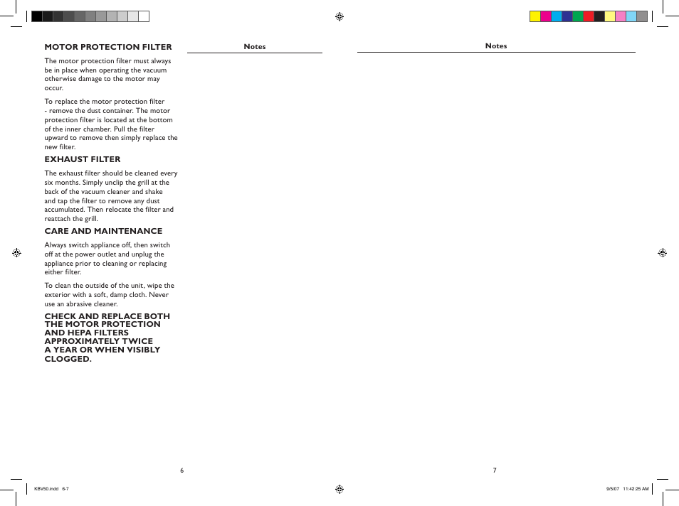 Kambrook Jaguar KBV50 User Manual | Page 4 / 5