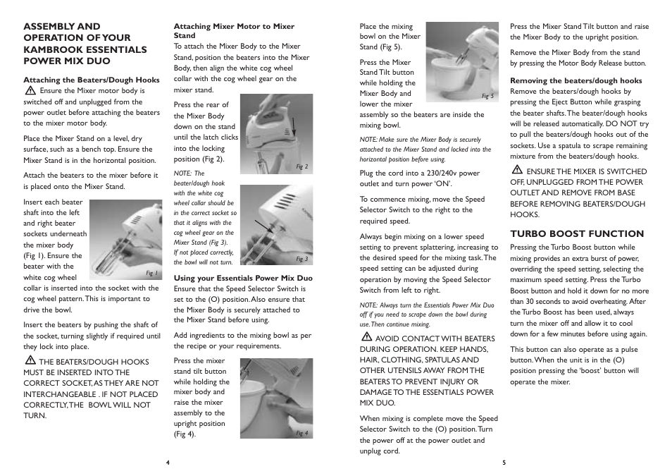 Kambrook KSM25 User Manual | Page 3 / 10