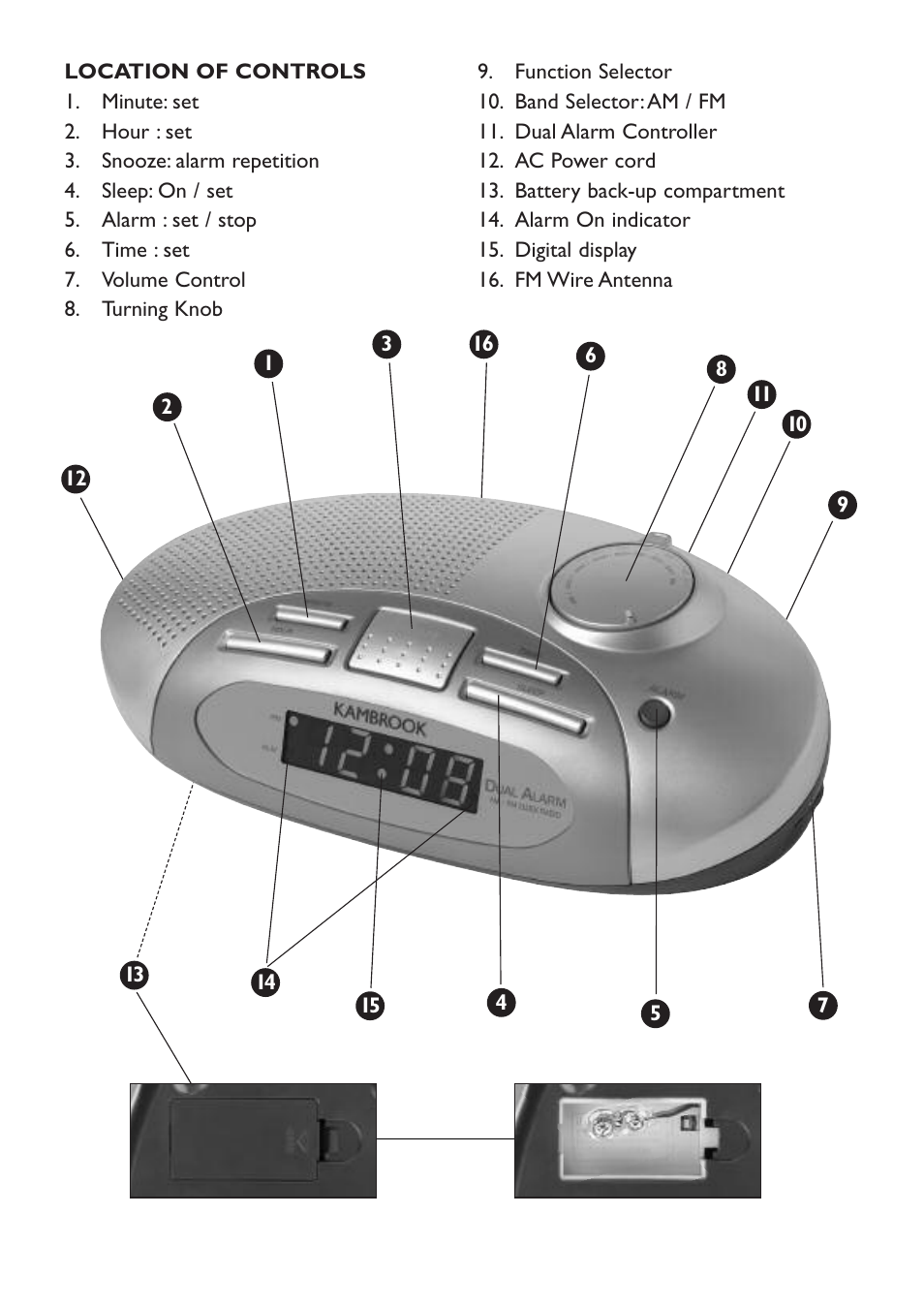 Kambrook KCR40 User Manual | Page 2 / 6