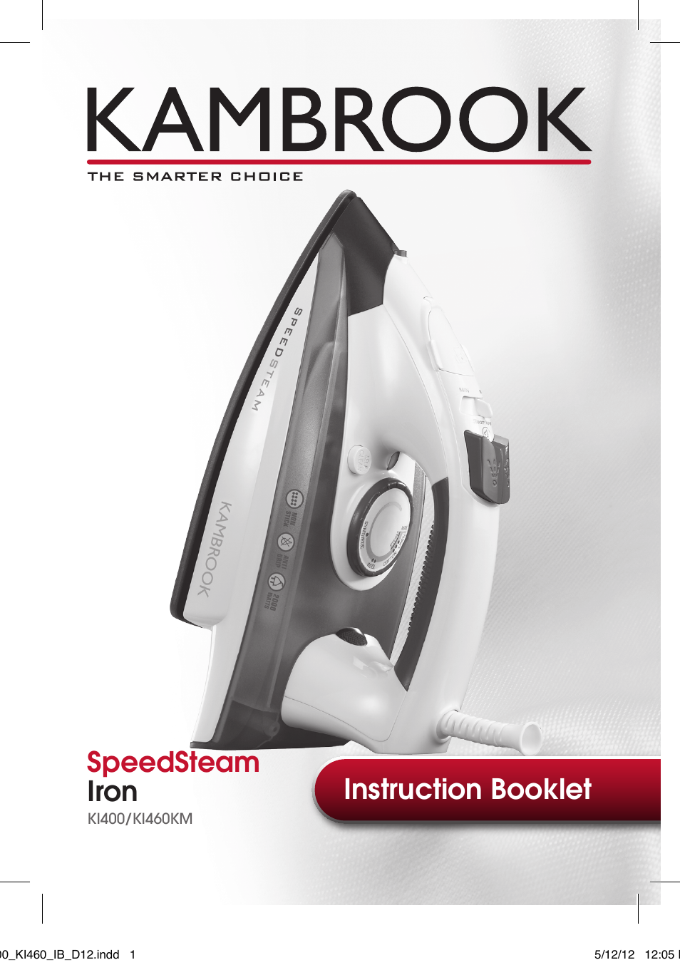 Kambrook KI400 User Manual | 12 pages