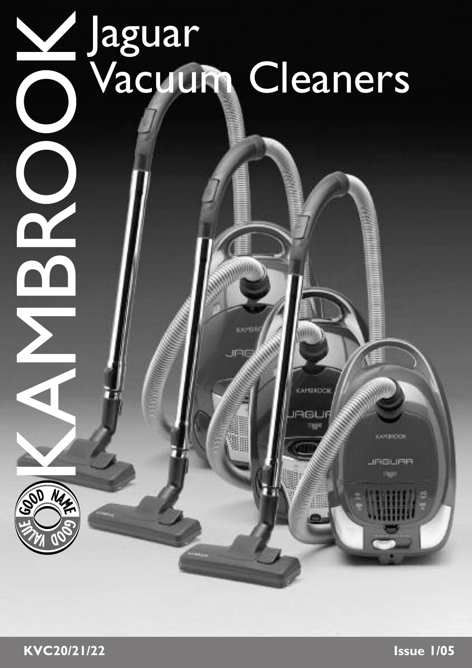 Kambrook KVC20 User Manual | 8 pages