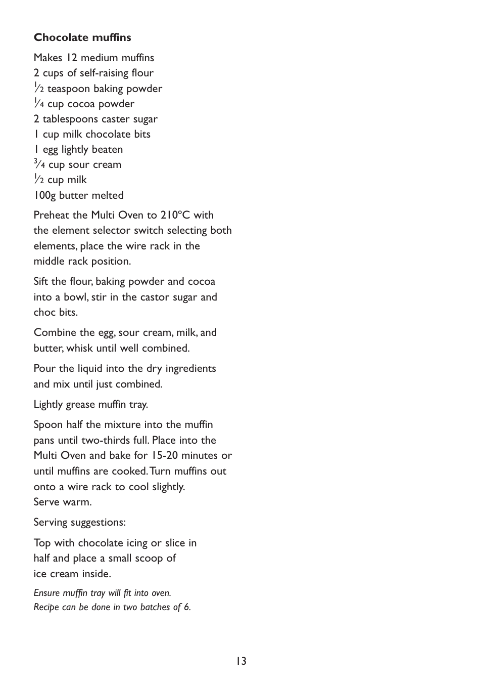Kambrook KOT500 User Manual | Page 13 / 16