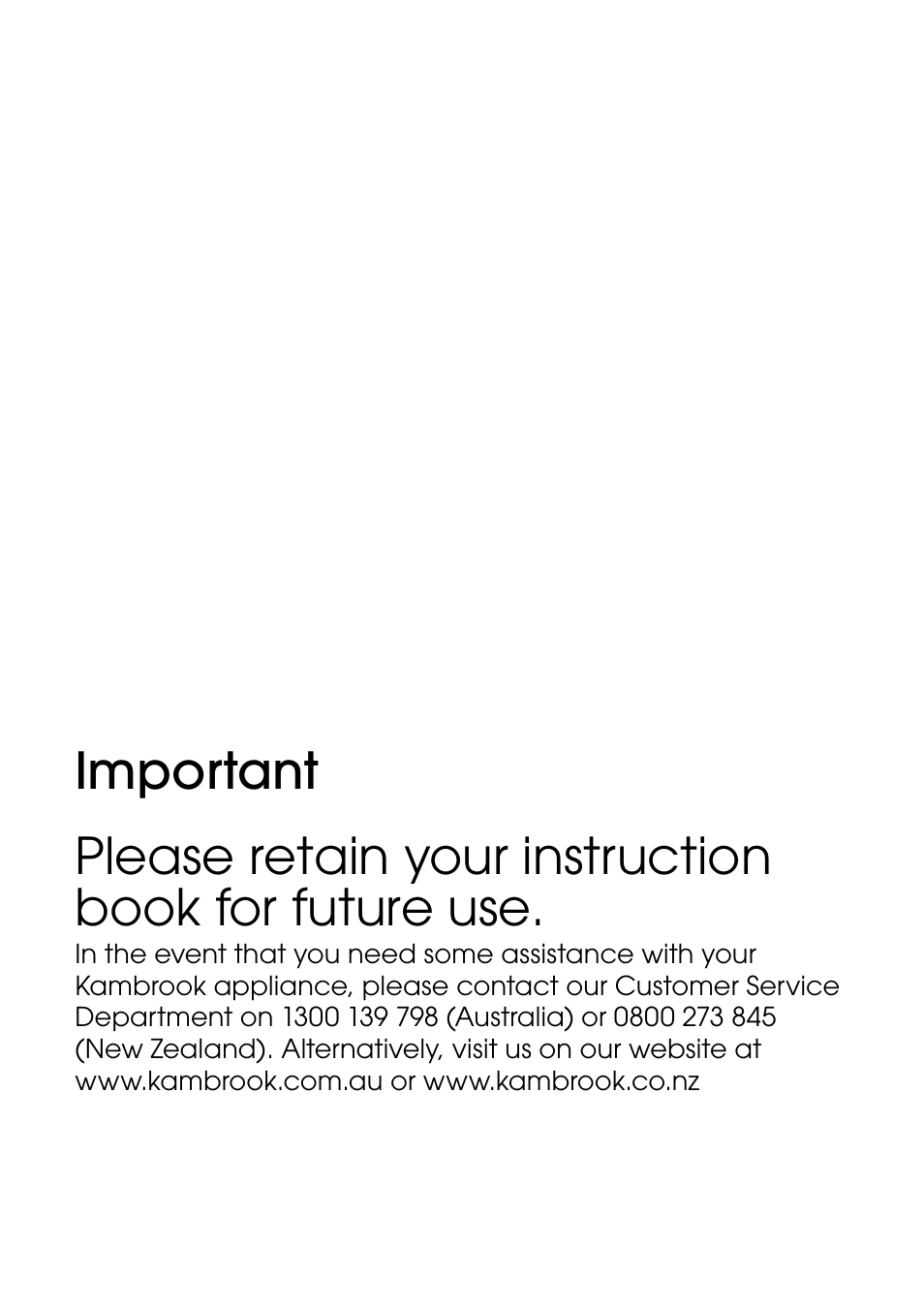 Kambrook KSK210 User Manual | Page 3 / 12