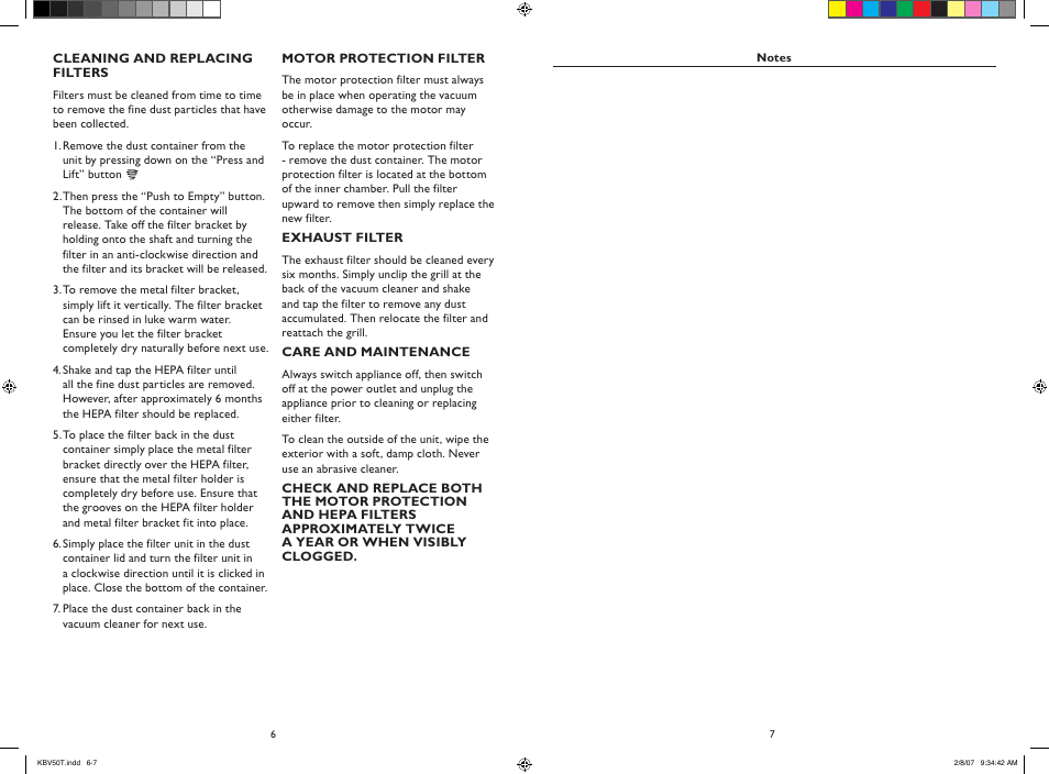 Kambrook JAGUAR TURBOTWISTER KBV50T User Manual | Page 4 / 5
