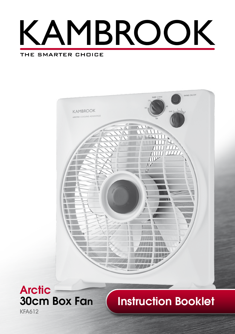 Kambrook ARCTIC KFA612 User Manual | 8 pages