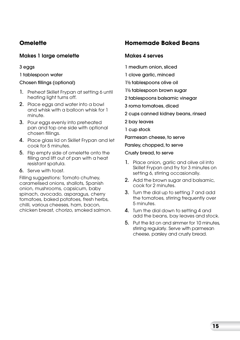 Kambrook ESSENTIALS KEF90 User Manual | Page 15 / 20